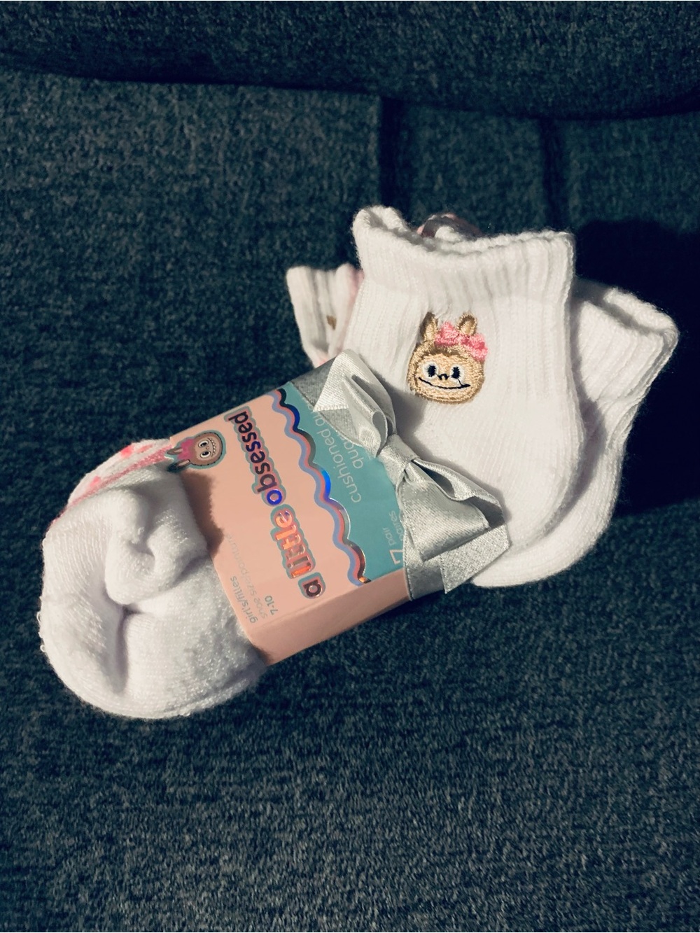Girls Labubu socks set of 7 NWT